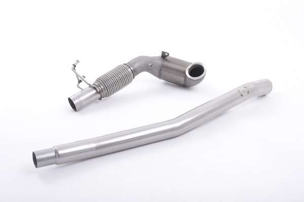 Milltek SSXVW386 Cast Downpipe with Race Cat - Seat Leon ST Cupra 300 (4x4) Estate / Station Wagon