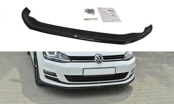 Front Ansatz für VW GOLF 7 schwarz Hochglanz