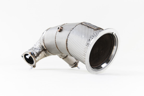 Milltek SSXAU725 HJS Tuning ECE Downpipes - Audi S4 3.0 Turbo V6 B9 - Saloon/Sedan & Avant (Sport D