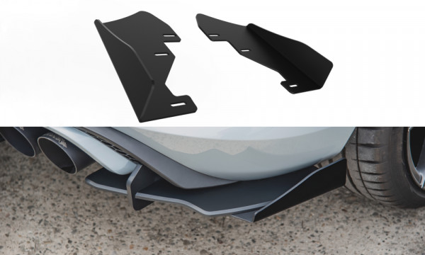 Side Flaps Ford Fiesta Mk8 ST schwarz Hochglanz