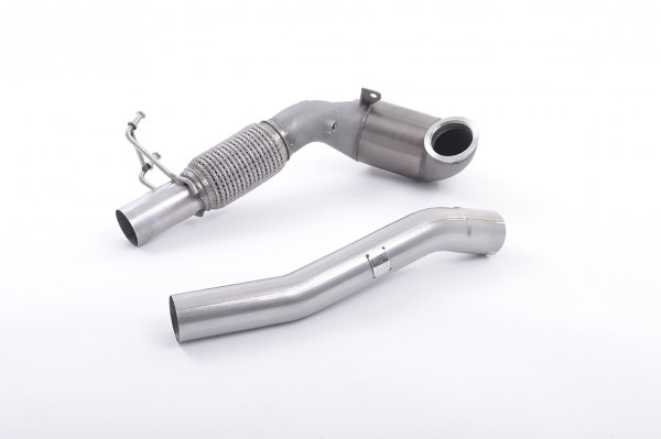 Milltek SSXVW261 Large Bore Downpipe and Hi-Flow Sports Cat - Volkswagen Golf MK7 GTi (including GT