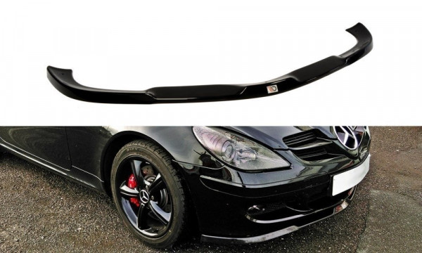 Front Ansatz für MERCEDES SLK R171 STANDARD STOßSTANGE schwarz Hochglanz