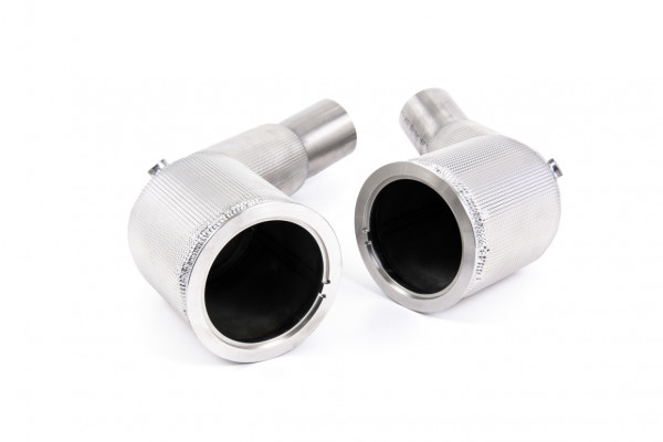 Milltek SSXAU870 Large-bore Downpipes and Cat Bypass Pipes - Audi S8 D5 4.0 TFSI V8 Saloon / Sedan