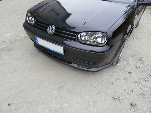 Front Ansatz für VW GOLF 4 schwarz Hochglanz