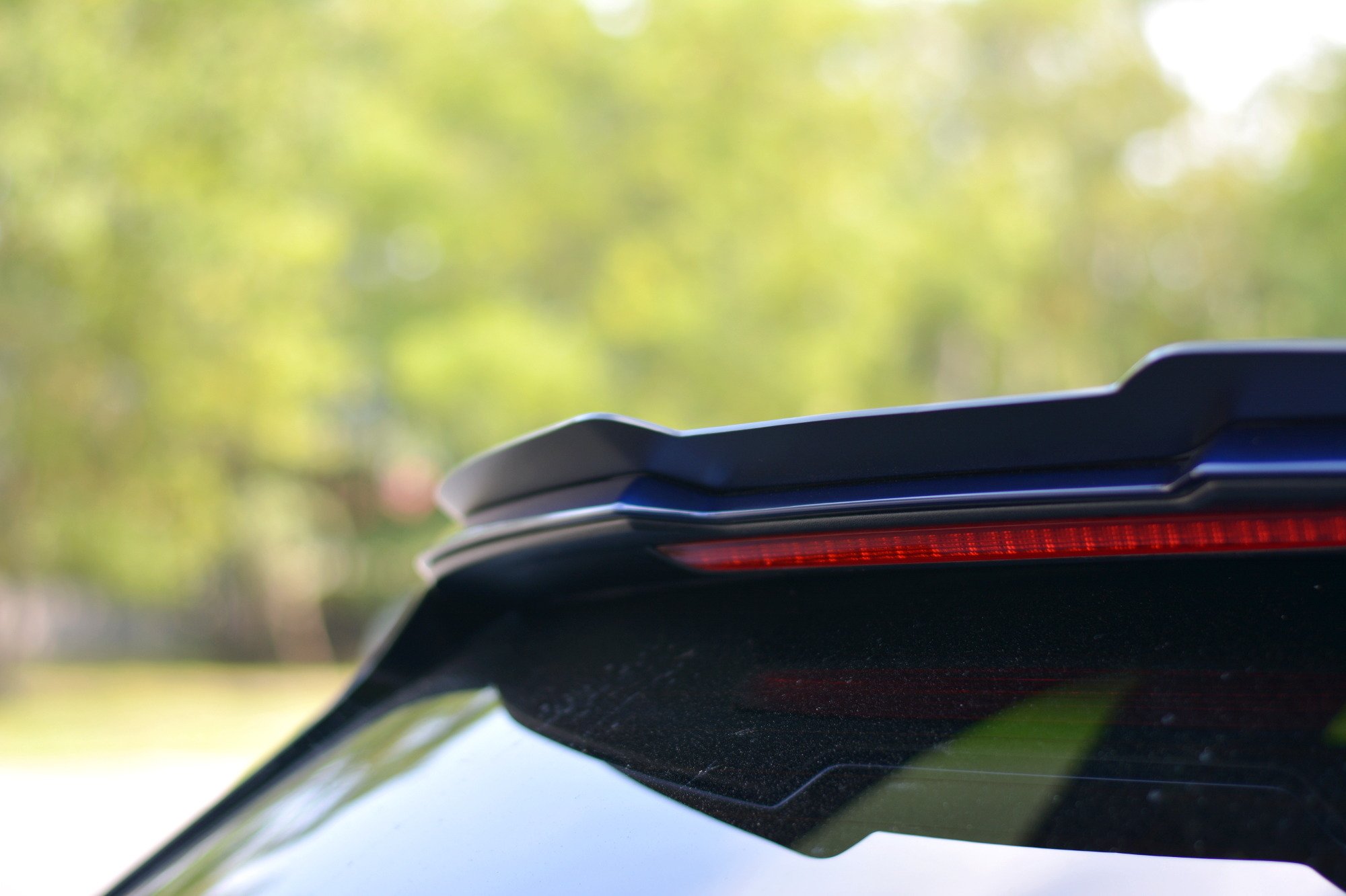 Spoiler CAP passend für Audi RS4 B9 Avant schwarz Hochglanz, B9, A4 / S4  / RS4, Audi, Maxton, Vehicle Technology
