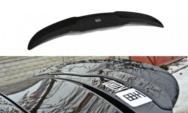 Spoiler CAP für SEAT LEON MK2 MS DESIGN schwarz Hochglanz