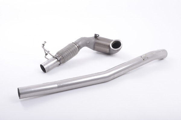 Milltek SSXAU583 Large Bore Downpipe and Hi-Flow Sports Cat - Audi TT Mk3 TTS 2.0TFSI Quattro (2015