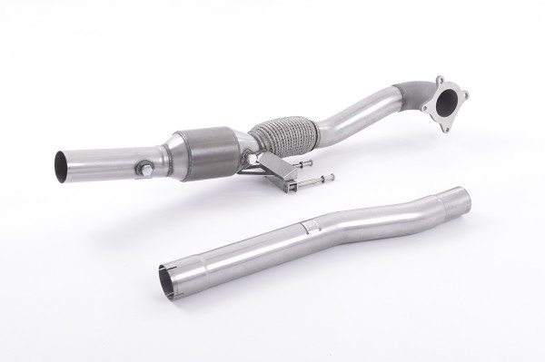 Milltek SSXAU200R Cast Downpipe with Race Cat - Volkswagen Golf Mk5 GTi 2.0T FSI (2004 - 2009)