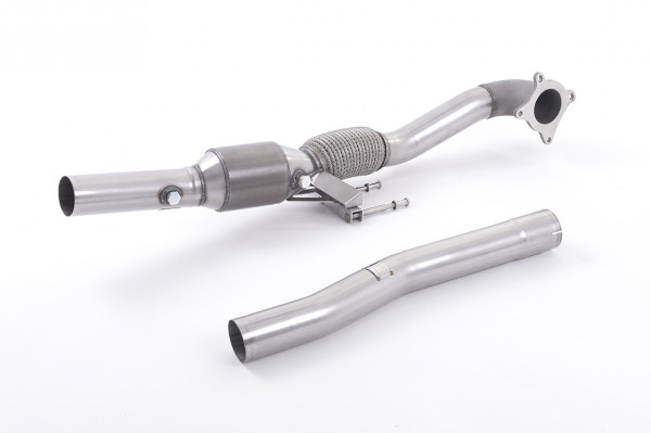 Milltek SSXAU312 Large Bore Downpipe and Hi-Flow Sports Cat - Volkswagen Golf Mk6 GTi 2.0 TSI 210PS